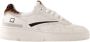 D.a.t.e. Witte Sneakers met Geperforeerde Neus - Thumbnail 1
