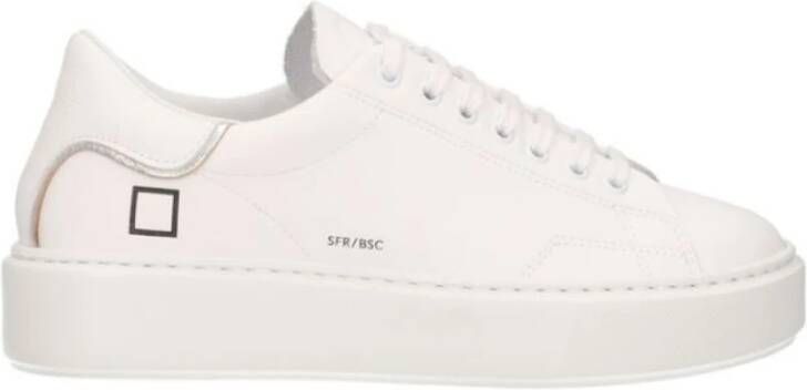 D.a.t.e. Witte Sneakers met Model W997-Sf-Ca-Wh White Dames