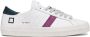 D.a.t.e. Witte leren sneakers met gebarsten details White Dames - Thumbnail 6