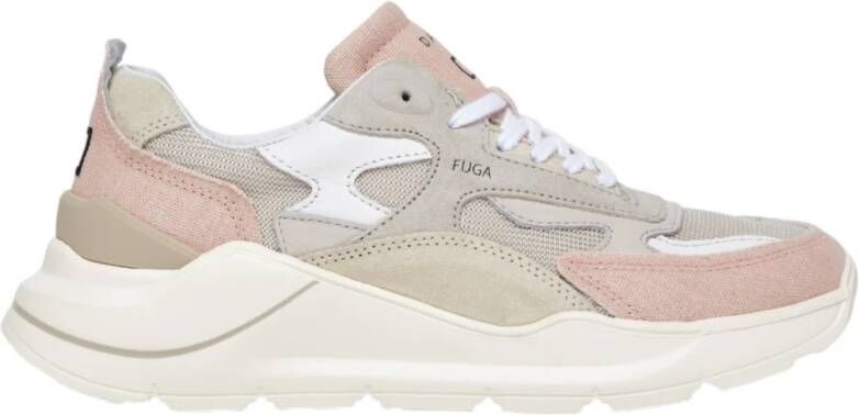 D.a.t.e. Witte Sneakers Multicolor Dames