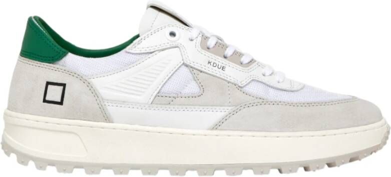 D.a.t.e. Witte Sneakers Multicolor Heren