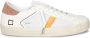D.a.t.e. Witte Sneakers Ronde Neus Vetersluiting - Thumbnail 1