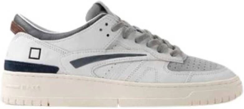 D.a.t.e. Witte Sneakers Torneo Colored