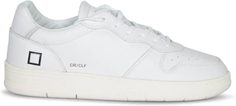 D.a.t.e. Witte Sneakers voor Heren Stijlvol