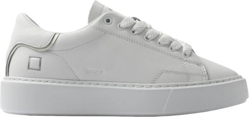 D.a.t.e. Witte Sneakers voor Sfera Stijl
