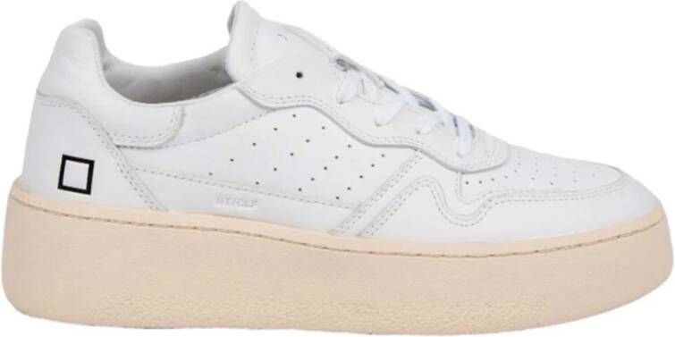 D.a.t.e. Witte Step Sneakers White Dames