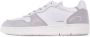 D.a.t.e. Witte Suède Sneakers Geperforeerde Details White Heren - Thumbnail 4