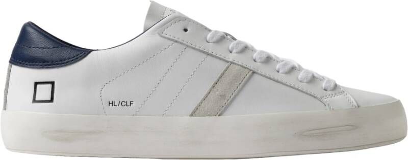 D.a.t.e. Witte Tennis Hill Low Sneakers