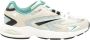 D.a.t.e. Zilver Tech Stof Sneakers Groene Details Multicolor Heren - Thumbnail 1