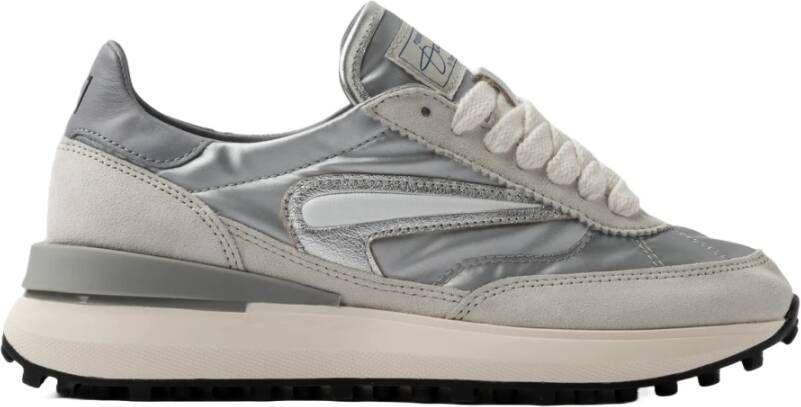 D.a.t.e. Zilveren Hardloopschoenen voor Atleten