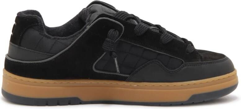 D.a.t.e. Zwarte Sneakers voor Mannen Black Heren
