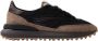 D.a.t.e. Zwarte Nylon Sneakers voor Mannen - Thumbnail 1