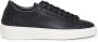 D.a.t.e. Zwarte leren lage sneakers met unieke details Black Heren - Thumbnail 1