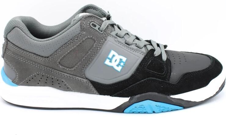 DC Shoes Leren Veterschoenen met Suède Inzetstukken