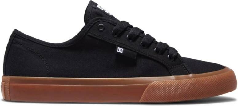 DC Shoes Lage Canvas Sneakers Manual Black Heren