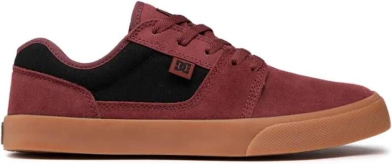 DC Shoes Lage Leren Sneakers Tonik Purple Heren