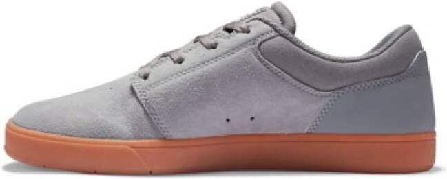 DC Shoes Leren herensneakers Gray Heren