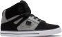 DC Shoes Sneakers Pure high-top wc ADYS400043 BLACK BLACK BATTLESHIP (KKB) - Thumbnail 2