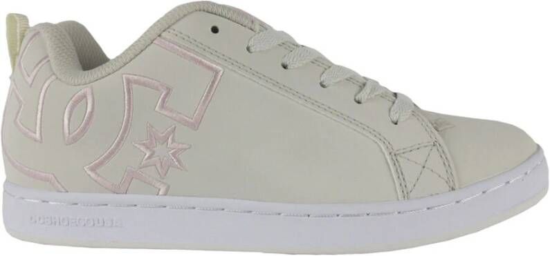 DC Shoes Trendy Mode Sneakers Vrouwen White Dames