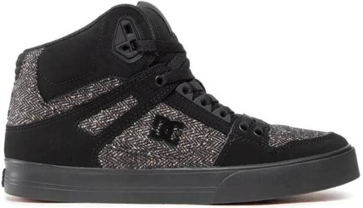 DC Shoes Stijlvolle Trendy Sneakers voor Modieuze Comfort Black Heren
