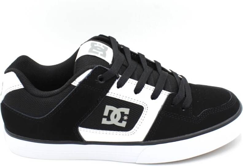 DC Shoes Suède Veterschoen met Leren Inzetstukken