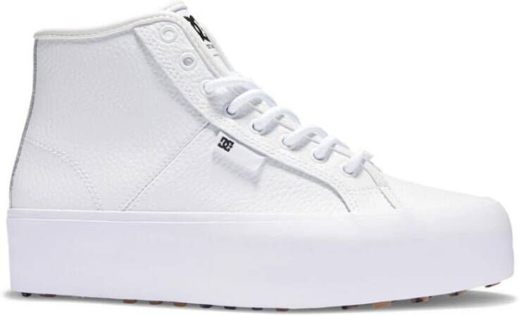 DC Shoes Trendy Mode Sneakers White Dames