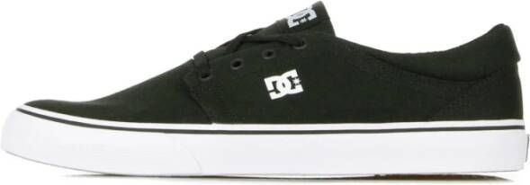DC Shoes Zwart Witte Skate Schoenen voor Mannen Black Heren
