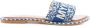 De Siena Sandalen MYKONOS BLAU SLIDE in blauw - Thumbnail 6