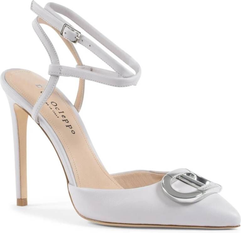 Dee Ocleppo Sandalen DO Gesp PumpPuntigToe HakkenEnkelbandje