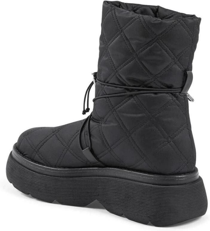 Dee Ocleppo Matelassé Nylon Sneeuwlaarzen met Rubberen Zolen