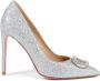 Dee Ocleppo Glitter Fabric Pump Gray Dames - Thumbnail 2