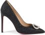 Dee Ocleppo Sneakers Glitter DOrsay Pumps Zwart - Thumbnail 2