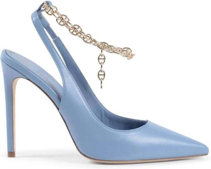 Dee Ocleppo Gouden Ketting Slingback Pomp Hakken