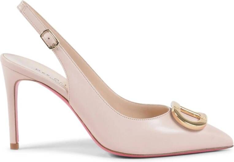 Dee Ocleppo Iconische Leren Slingback Pumps Pink Dames