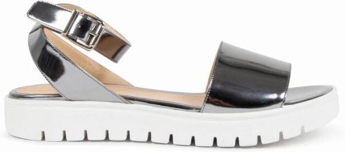 Dee Ocleppo Sandalen Platform Sandalen Zilver Model
