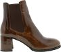 DEL Carlo Ankle Boots Bruin Dames - Thumbnail 1