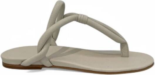 DEL Carlo Beige Zomersandalen Essentiële Elegantie