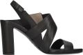 DEL Carlo Atene leren sandalen - Zwart