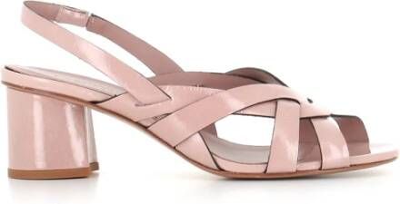 DEL Carlo Flat Sandals Pink Dames