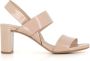 DEL Carlo High Heel Sandals Beige Dames - Thumbnail 1