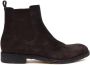 DEL Carlo Bruine Suède Heren Bootie Brown Dames - Thumbnail 1