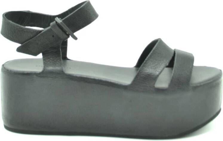 DEL Carlo Sandals Grijs Dames