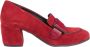 DEL Carlo Shoes Red Dames - Thumbnail 1