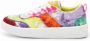 Desigual Gedrukte Multicolor Sneakers met Veters Multicolor Dames - Thumbnail 2