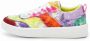 Desigual Gedrukte Multicolor Sneakers met Veters Multicolor Dames - Thumbnail 1