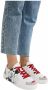 Desigual Mickey Mouse sneakers wit rood - Thumbnail 2