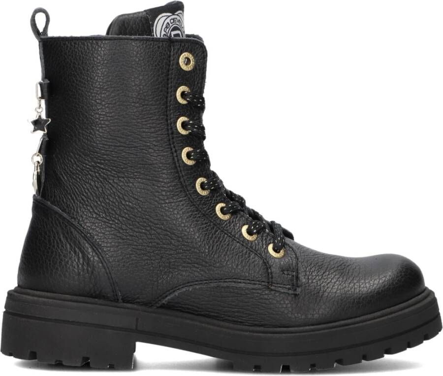 Develab 42968 922 Black Meisjes Veterboots Zwart - Foto 3