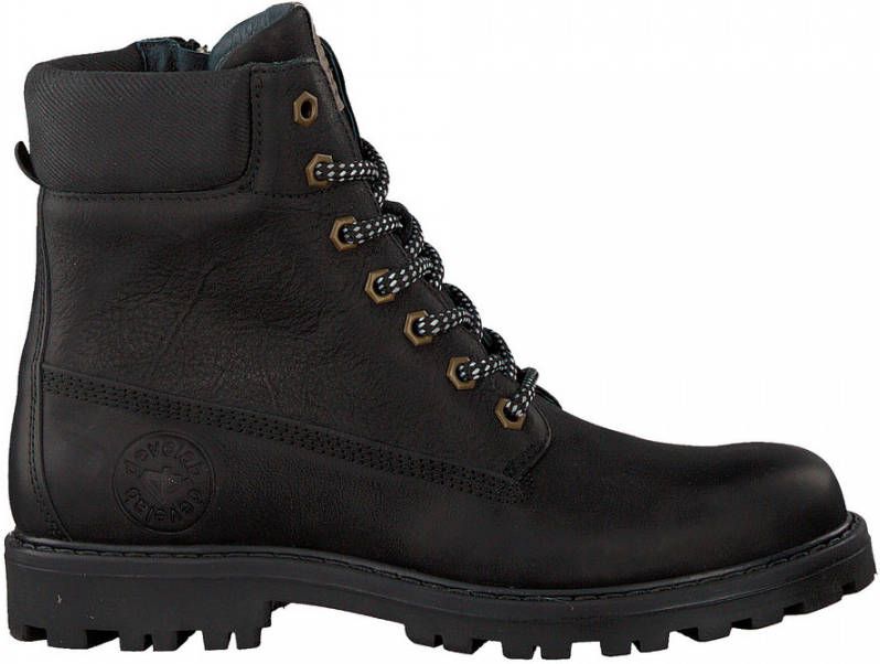 Develab 41251 926 Black Waxed Boots veter-boots