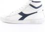 Retro Sneaker Game High Waxed Hoge sneakers Leren Sneaker Groen - Thumbnail 15