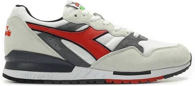 Diadora 1994 Style Sneakers Licht Donkergrijs